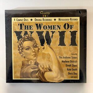 The Women Of WWII 4-CD Box Set Original Recordings Restored NEW Sealed